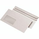 Briefumschlag, m.Fe., sk, DL, 220 x 110 mm, 80 g/m², weiß