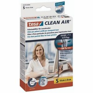 Feinstaubfilter Tesa 50378 Clean Air, Gre S, Mae: 100 x 80mm