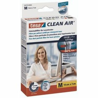 Feinstaubfilter Tesa 50379 Clean Air, Gre M, Mae: 140 x 70mm