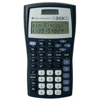 Taschenrechner, TI-30X IIS, flaches Display,...