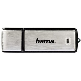USB-Stick Hama 104308 Fancy, Speicherkapazitt: 32GB, silber/schwarz