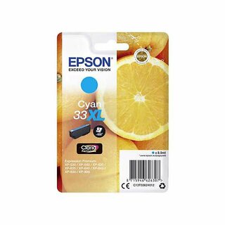 Tintenpatrone Epson T3362, Reichweite: 650 Seiten, cyan