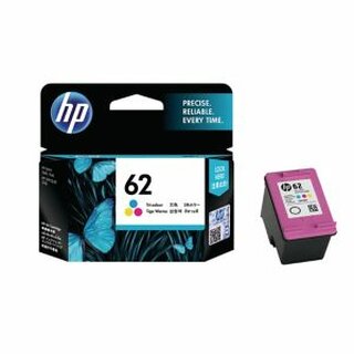 Tintenpatrone HP C2P06AE - 62, Reichweite: 200 Seiten, 3farbig