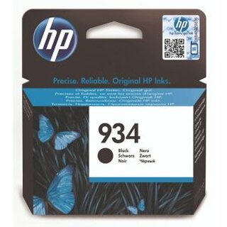 Tintenpatrone HP C2P19AE - 934, Reichweite: 400 Seiten, schwarz