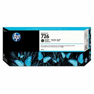 Tintenpatrone HP CH575A - 726, Inhalt: 300ml, schwarz