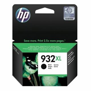 Tintenpatrone HP CN053AE - 932XL, Reichweite: 1.000 Seiten, schwarz