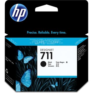 Tintenpatrone HP CZ1334 - 711, Inhalt: 80ml, schwarz