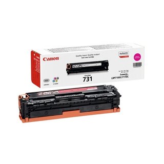 Toner Canon 6270B002 - 731, Reichweite: 1.500 Seiten, magenta