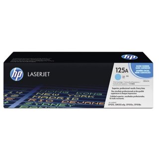 Toner HP CB541A, Reichweite: 1.400 Seiten, cyan