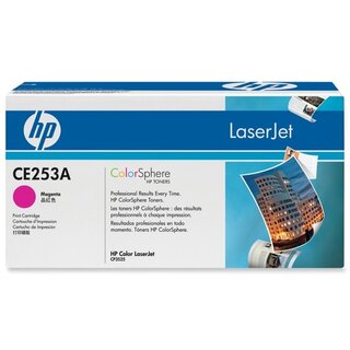 Toner HP CE253A, Reichweite: 7.000 Seiten, magenta