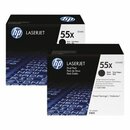 Toner HP CE255XD, Reichweite: 12.500 Seiten, schwarz, 2...