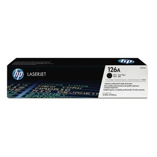 Toner HP CE310A, Reichweite: 1.200 Seiten, schwarz