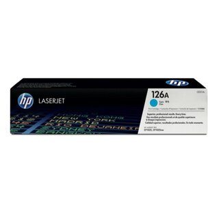 Toner HP CE311A, Reichweite: 1.000 Seiten, cyan