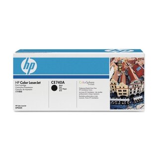 Toner HP CE740A, Reichweite: 7.000 Seiten, schwarz