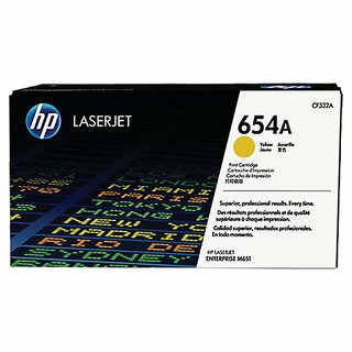 Toner HP CF332A, Reichweite: 15.000 Seiten, gelb