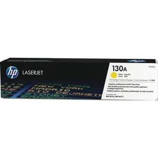 Toner HP CF352A, Reichweite: 1.000 Seiten, gelb