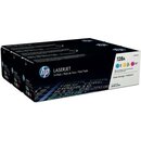 Toner HP CF371AM, Reichweite: 1.300 Seiten, 1 x cyan, 1 x...