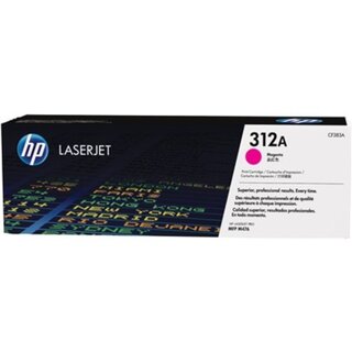 Toner HP CF383A, Reichweite: 2.700 Seiten, magenta