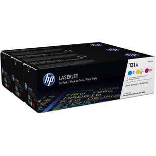 Toner HP U0SL1AM, Reichweite: 1.800 Seiten, 1 x cyan, 1 x magenta, 1 x gelb