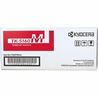 Toner Kyocera TK-5160M, Reichweite: 6.000 Seiten, magenta