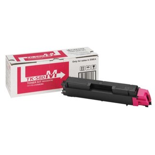 Toner Kyocera TK-580M, Reichweite: 2.800 Seiten, magenta