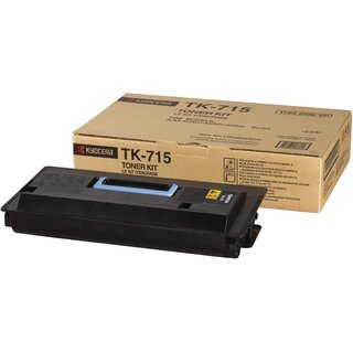 Toner Kyocera TK-715, Reichweite: 34.000 Seiten, schwarz