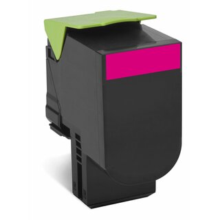 Toner Lexmark 80C20M0, Reichweite: 1.000 Seiten, magenta