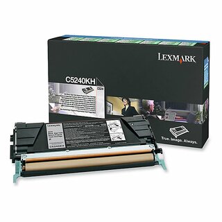 Toner Lexmark C5240KH, Reichweite: 8.000 Seiten, schwarz