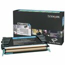 Toner Lexmark C736H1CG, Reichweite: 10.000 Seiten, cyan