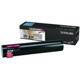 Toner Lexmark C930H2MG, Reichweite: 24.000 Seiten, magenta