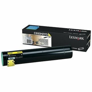 Toner Lexmark C930H2YG, Reichweite: 24.000 Seiten, yellow