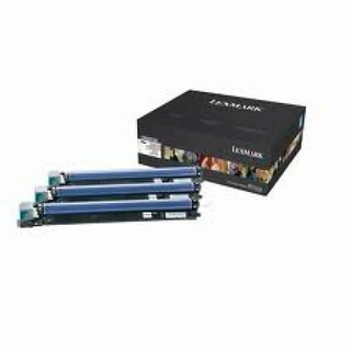 Fotoleiter Lexmark C950X73G, Reichweite: 3 x 115.000 Seiten, schwarz, 3 Stck