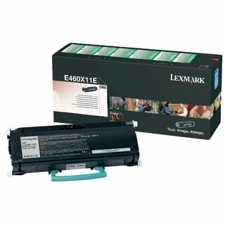 Toner Lexmark E460X11E, Reichweite: 15.000 Seiten, schwarz