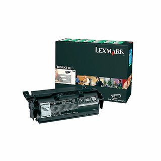 Rckgabetoner Lexmark T654X11E, Reichweite: 36.000 Seiten, schwarz