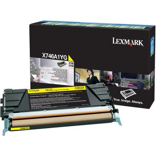 Rückgabetoner Lexmark X746A1YG, Reichweite: 7.000 Seiten,...