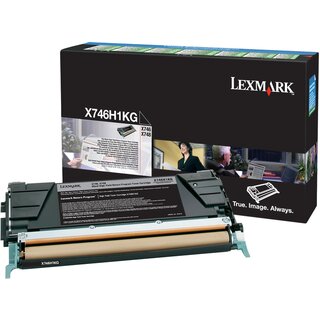 Rückgabetoner Lexmark X746H1KG, Reichweite: 12.000...