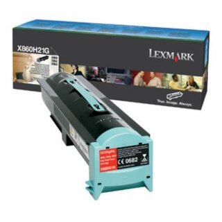 Rckgabetoner Lexmark X860H21G, Reichweite: 35.000 Seiten, schwarz