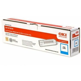 Toner Oki 44059107, Reichweite: 8.000 Seiten, cyan