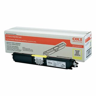 Toner Oki 44250721, Reichweite: 2.500 Seiten, gelb