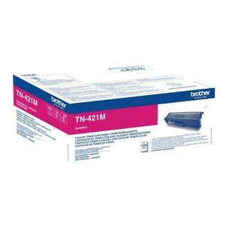 Toner Brother TN421M, Reichweite: 1.800 Seiten, magenta