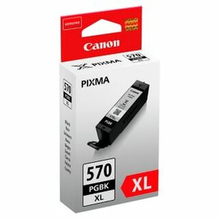 Tintenpatrone Canon 0318C001 - PGI-570PGBK XL, Reichweite: 500 Seiten, schwarz