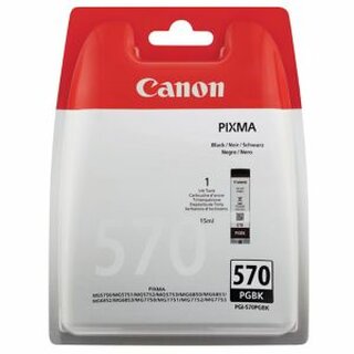 Tintenpatrone Canon 0372C001 - PGI-570PGBK, Reichweite: 300 Seiten, schwarz