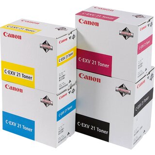 Toner Canon 0453B002 - C-EXV21, Reichweite: 14.000 Seiten, cyan