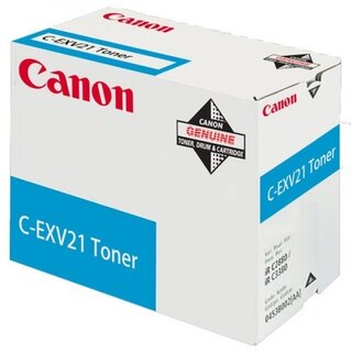 Toner Canon 0453B002 - C-EXV21, Reichweite: 14.000 Seiten, cyan