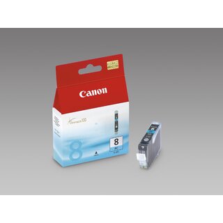 Tintenpatrone Canon 0624B001 - CLI-8PC, Reichweite: 450 Seiten, Foto cyan