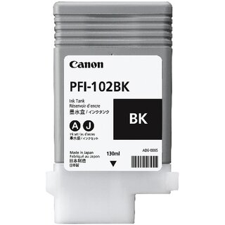 Tintenpatrone Canon 0895B001 - PFI-102BK, Inhalt: 130ml, schwarz