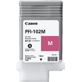 Tintenpatrone Canon 0897B001 - PFI-102M, Inhalt: 130ml, magenta