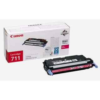 Toner Canon 1658B002 - 711, Reichweite: 6.000 Seiten, magenta