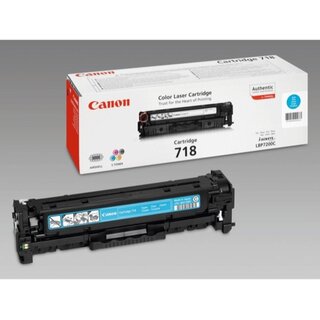 Toner Canon 2661B002 - 718, Reichweite: 2.900 Seiten, cyan