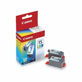 Tintenpatrone Canon 8191A002 - BCI-15CL, Reichweite: 100...